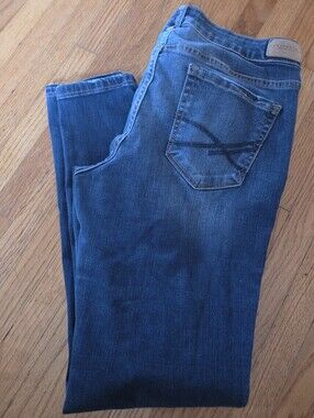 Aeropostale Dark Blue Distress Denim Jeggings, Nwot